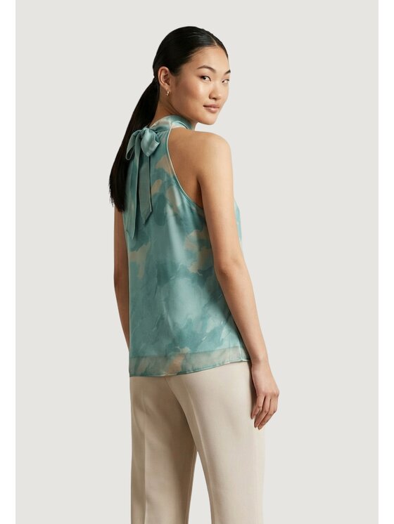 Artigli Artigli T-Shirt FANTASIA SCOLLO AMERICA Πράσινο Casual Fit