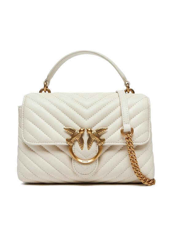 PINKO PINKO Käekott Love Lady Puff Mini Cl . AI 24-25 PLTT 100044 A0GK Kreemjas