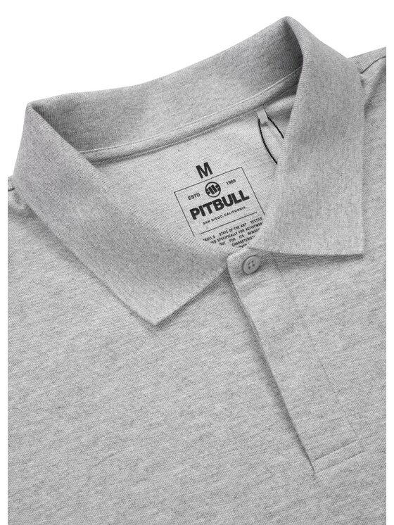PITBULL PITBULL T-Shirt Koszulka Szary Regular Fit