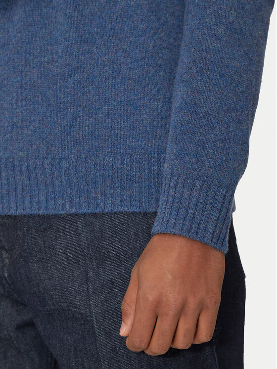 United Colors Of Benetton United Colors Of Benetton Megztinis 103MU200Z Tamsiai mėlyna Regular Fit