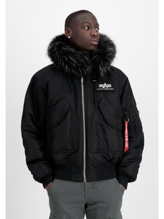 Alpha Industries Alpha Industries Kurtka bomber AI.144103-515-S Czarny Core Fit