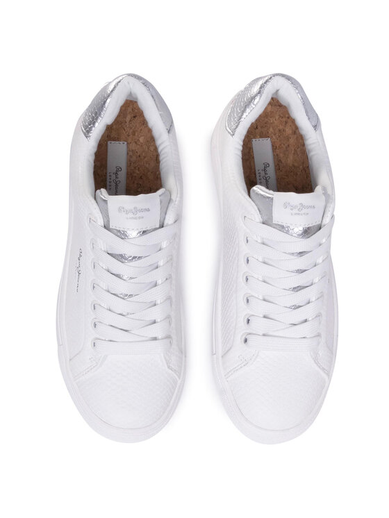 Pepe Jeans Sneakers Adams Lamu PLS30959 Bianco
