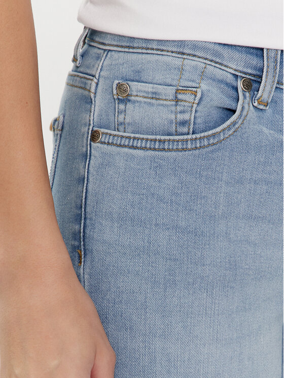 Liu Jo Liu Jo Traperice UA4066 D4615 Plava Slim Fit