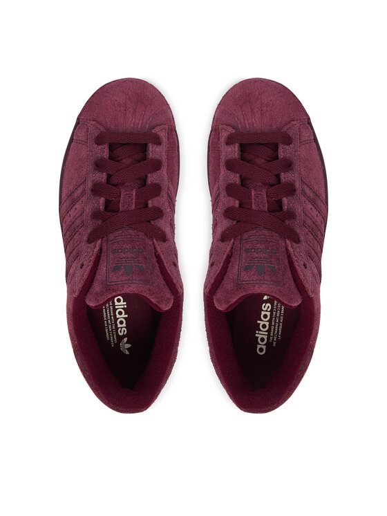 adidas adidas Sneakersy Superstar II KJ4655 Bordowy