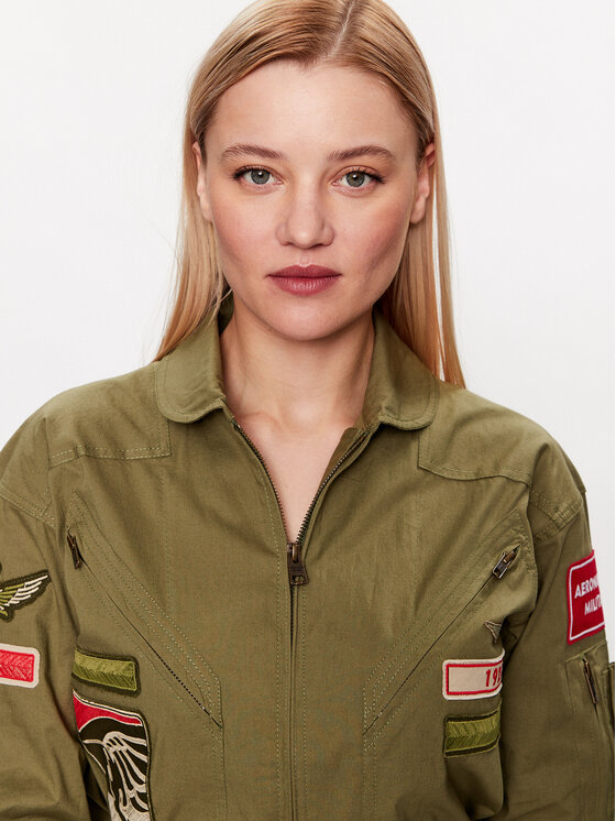 Aeronautica Militare Aeronautica Militare Kombinezons 231TU121DCT3120 Zaļš Regular Fit