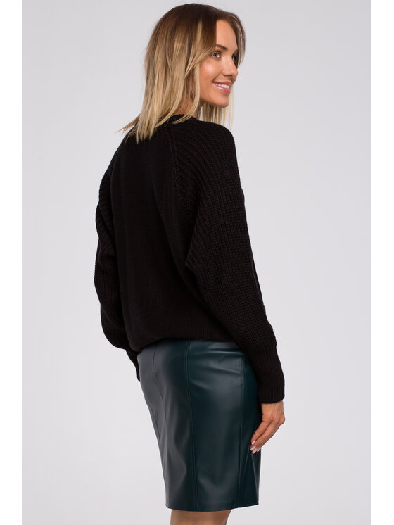 Made of Emotion Made of Emotion Sweter M554 Czarny