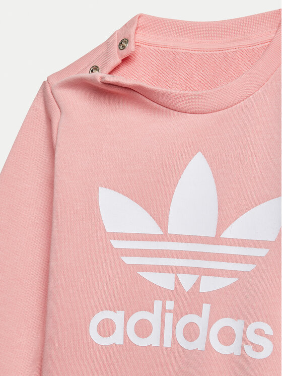adidas adidas Trenerka JC6508 Ružičasta Regular Fit