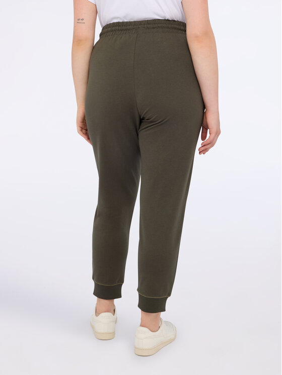 Fiorella Rubino Fiorella Rubino Pantaloni di tessuto P828L002185N035 Verde Regular Fit