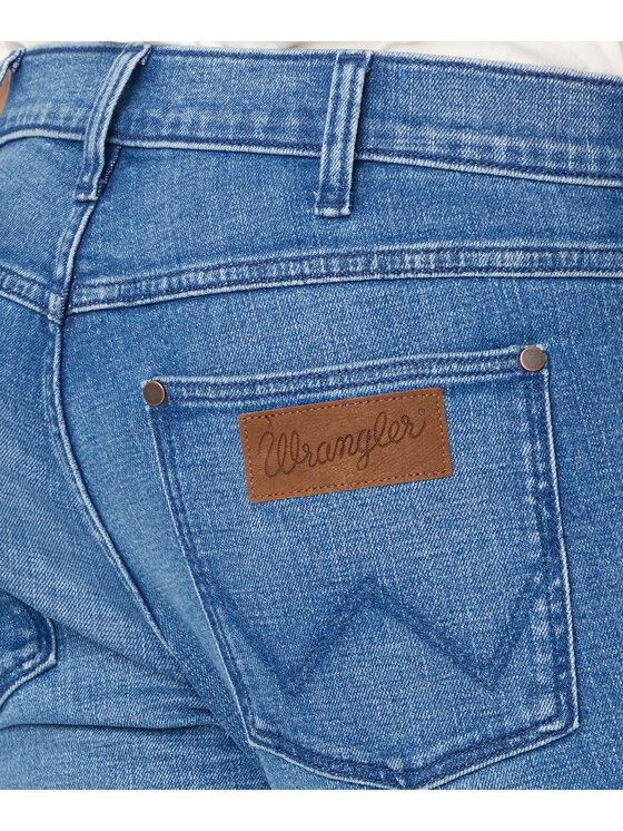 Wrangler Wrangler Jeansy GREENSBORO Niebieski Straight Fit