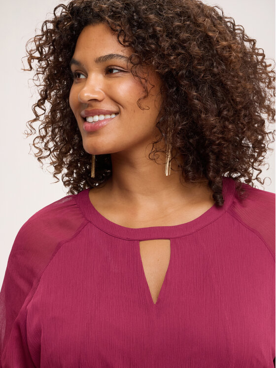 Fiorella Rubino Fiorella Rubino Vestito da giorno 7080L001276N009 Bordeaux A-Line Fit