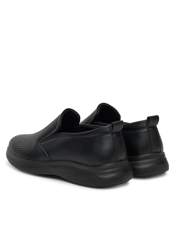 Lanetti Lanetti Halbschuhe MSS20518-05 Schwarz