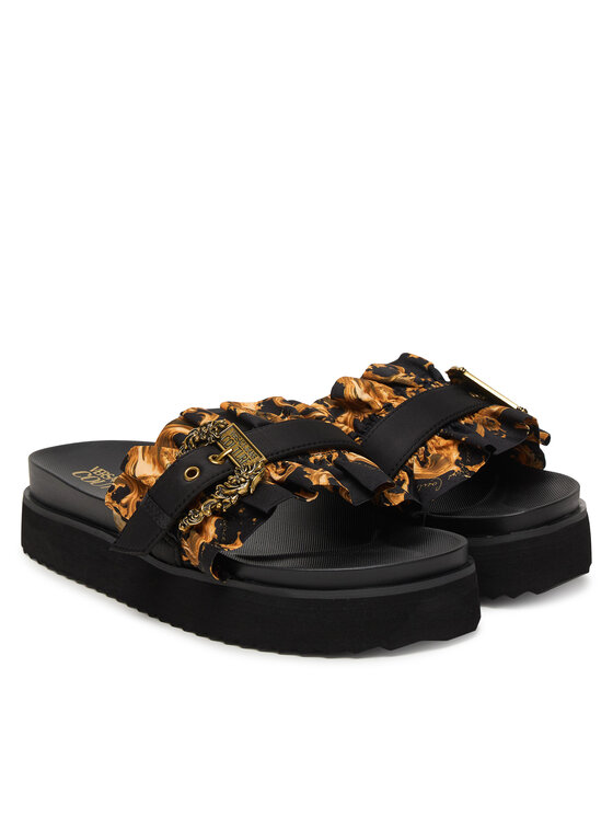 Versace Jeans Couture Versace Jeans Couture Papucs 80VA3SM5 ZS175 G89 Fekete