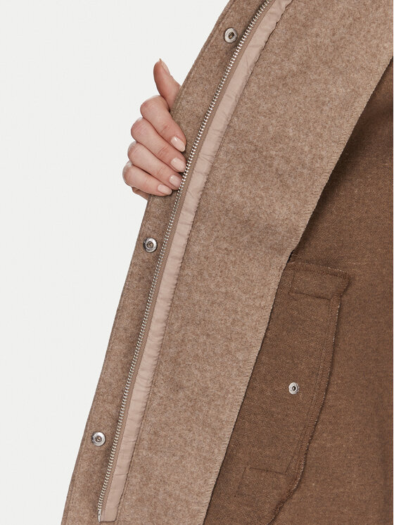 Vero Moda Vero Moda Übergangsmantel Popliva 10310779 Beige Regular Fit