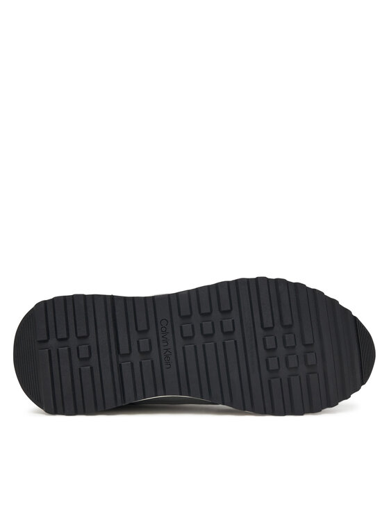 Calvin Klein Calvin Klein Laisvalaikio batai Low Top Lace Up Repreve Mix HM0HM01714 Juoda