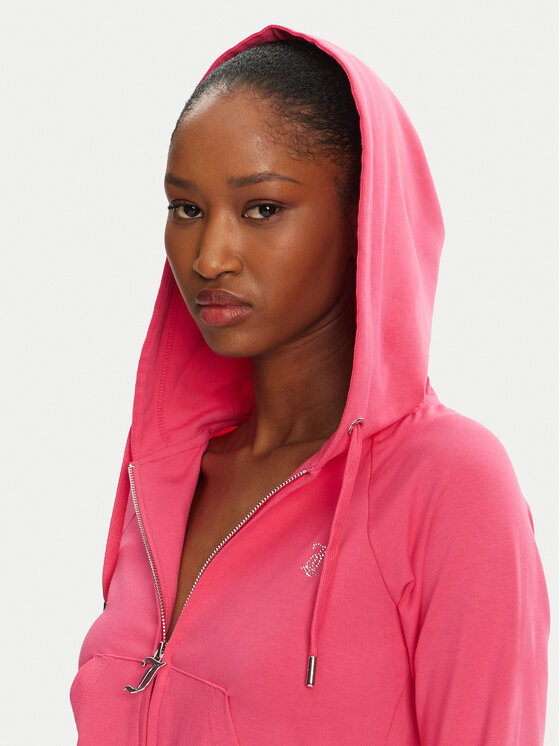 Juicy Couture Juicy Couture Bluză Ola JCWAS125310 Roz Slim Fit
