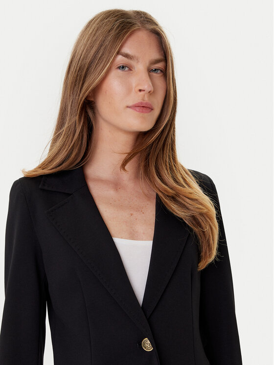 Marella Marella Marynarka Debutto 2523916034 Czarny Regular Fit
