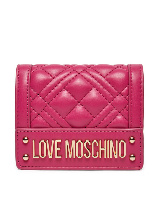 Zdjęcia - Portfel Moschino LOVE  Mały  Damski JC5601PP0LLA0626 Różowy 