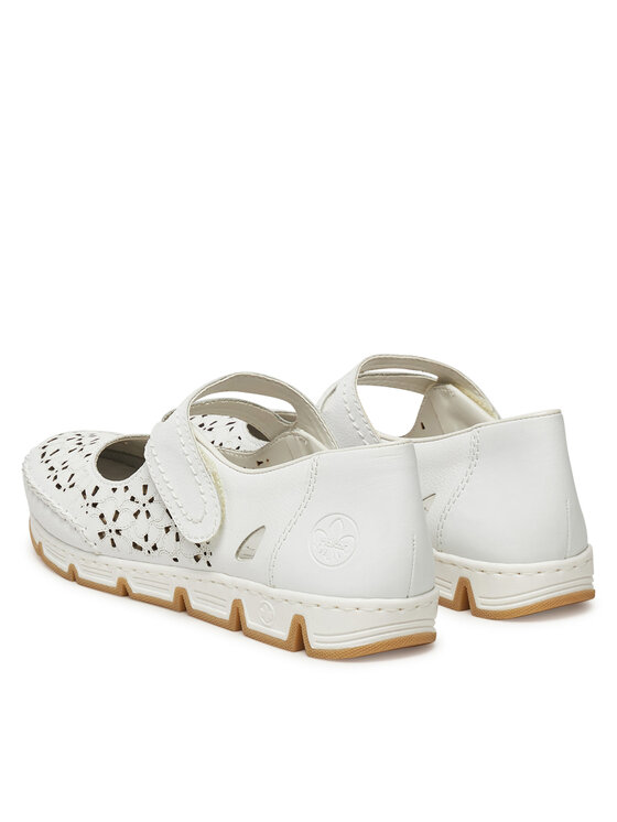 Rieker Rieker Halbschuhe 49977-80 Weiß