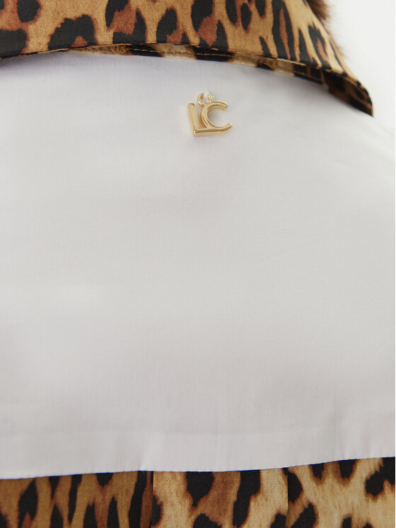 LOLA CASADEMUNT LOLA CASADEMUNT Haljina košulja LS2615118 Écru Loose Fit