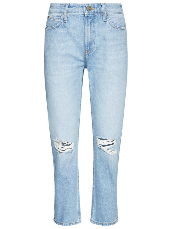 Lee Lee Jeansy Carol 112106752 Błękitny Straight Fit