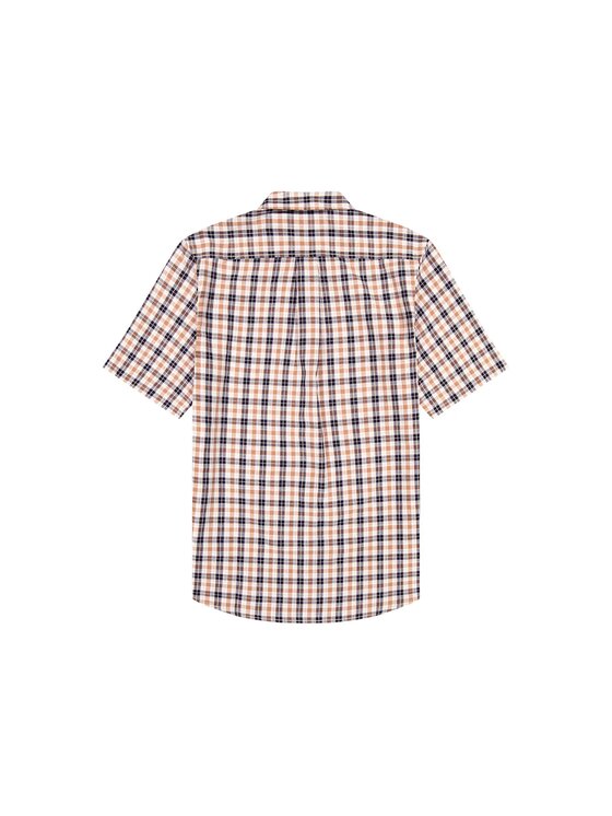 Wrangler Wrangler Koszula SS 1 PKT SHIRT Czerwony Regular Fit