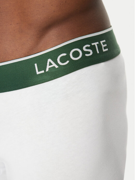 Lacoste Lacoste 3 bokseršortu pāru komplekts 5H1300 Balts