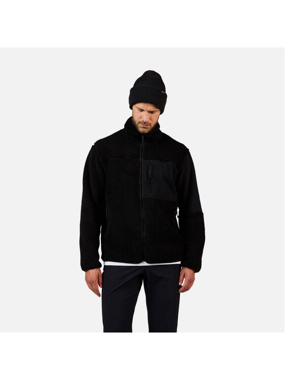 Rossignol Rossignol Polar Alltrack Fz Sherpa Jkt Czarny Regular Fit
