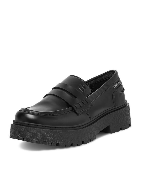 G-STAR G-STAR Loafersy CEO-WBN-ANEXIA-05 Černá