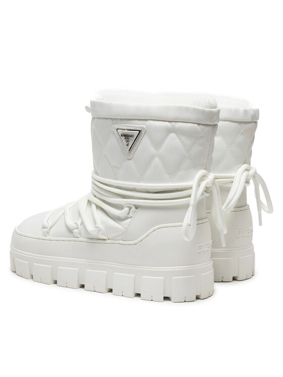 Guess Guess Μπότες Χιονιού Uniques FLFUNI FAB10 Λευκό