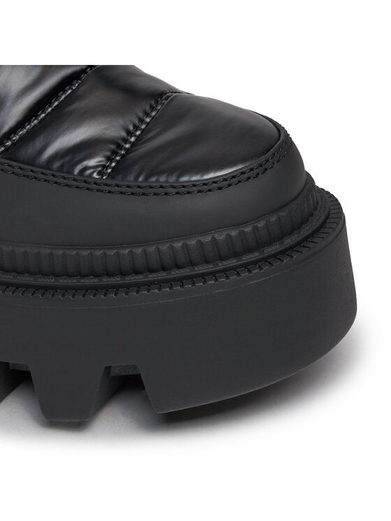 Buffalo Buffalo Botine Flora Puffer Boot 1622359 Negru