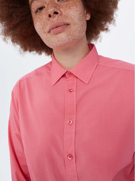 Americanos Americanos Сорочка Unisex Memphis Рожевий Relaxed Fit