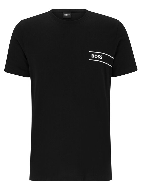 BOSS Boss Тишърт 50489442 Черен Regular Fit