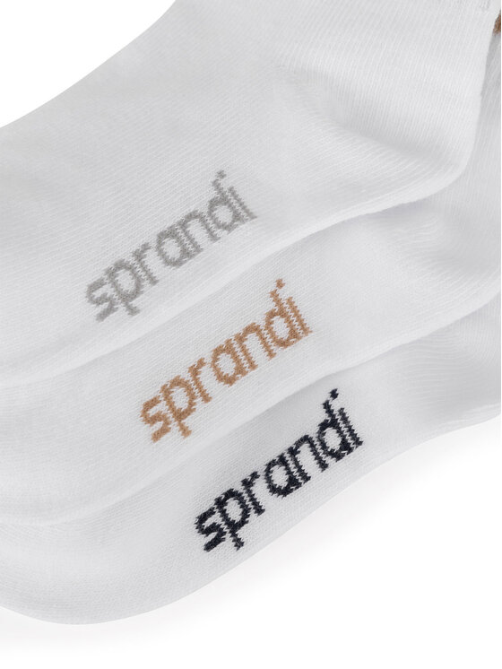 Sprandi Sprandi Șosete lungi 0KB-001-SS25 (3-PACK) Alb