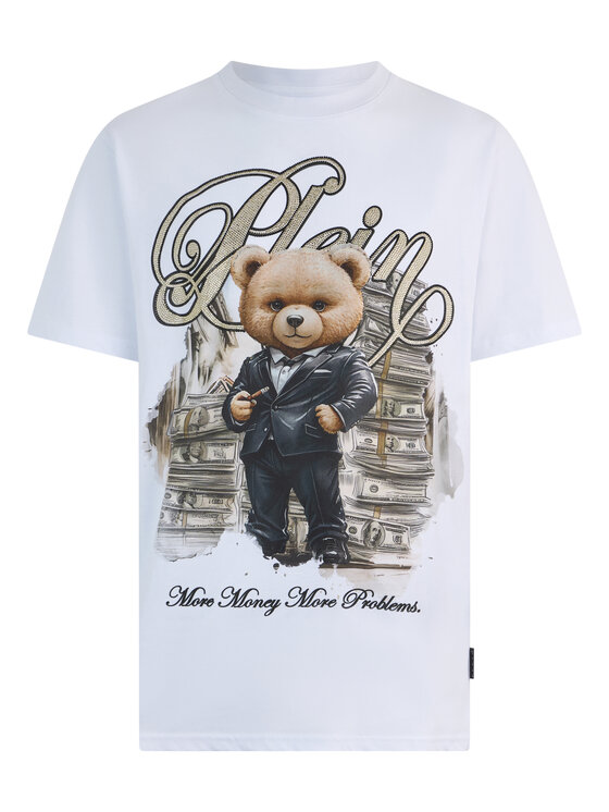PHILIPP PLEIN PHILIPP PLEIN Tričko 29886 Biela Regular Fit