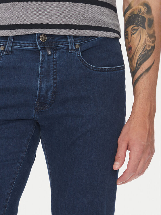 Pierre Cardin Pierre Cardin Jeansy C7 34510.8147 Tmavomodrá Tapered Fit