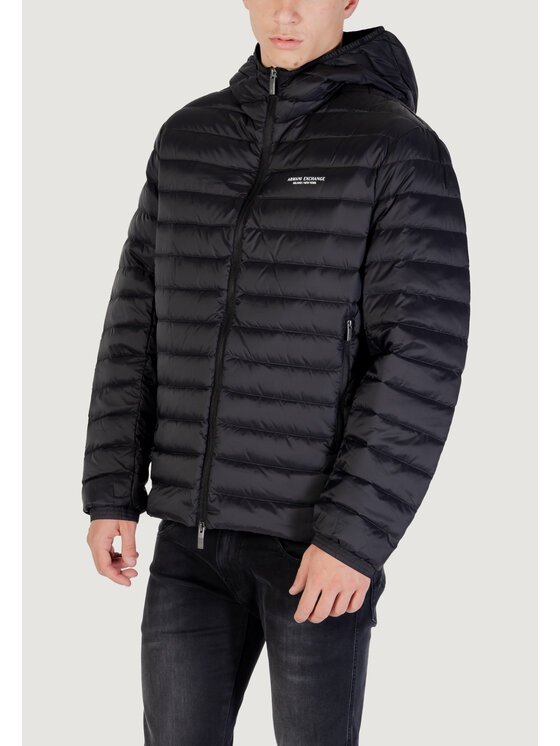 Armani Exchange Armani Exchange Vatovaná bunda XM001577 AF16927 UC001 Černá Regular Fit