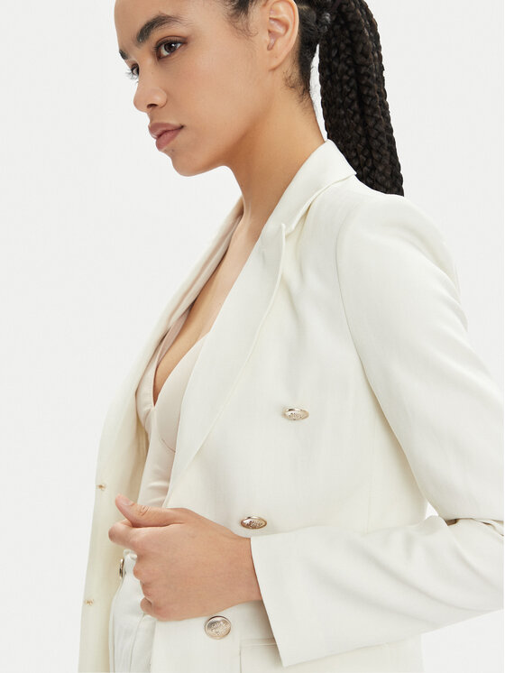 Marciano Guess Marciano Guess Sako Martina 4GGN14 7158A Écru Blazer Fit