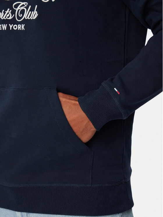 Tommy Jeans Tommy Jeans Μπλούζα Sports Club DM0DM23153 Σκούρο μπλε Regular Fit