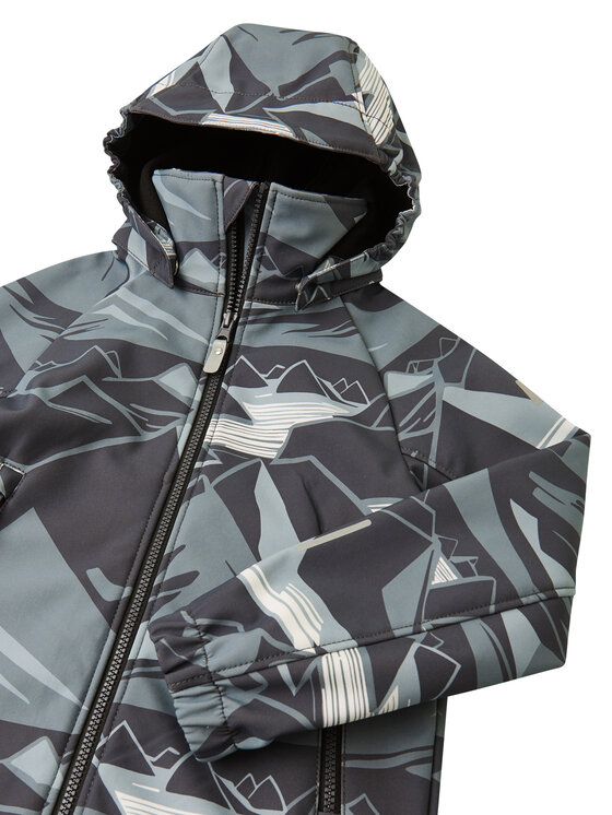 Reima Reima Яке softshell Aitoo 5100139B Черен Regular Fit