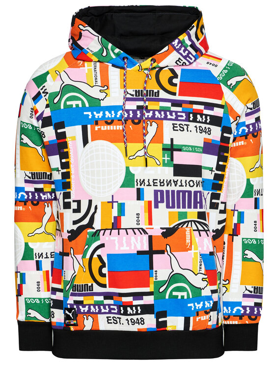 Puma Puma Felpa Puma International 530737 Multicolore Regular Fit