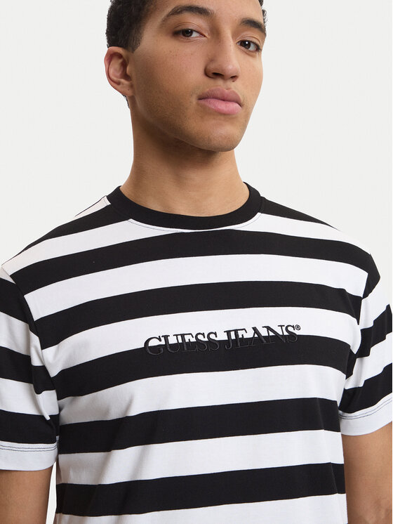 Guess Jeans Guess Jeans T-shirt 165553 Nero Classic Fit