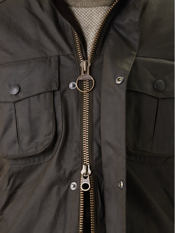 Barbour Barbour Μπουφάν μεταβατικό Corbridge MWX0340OL71 Πράσινο Tailored Fit