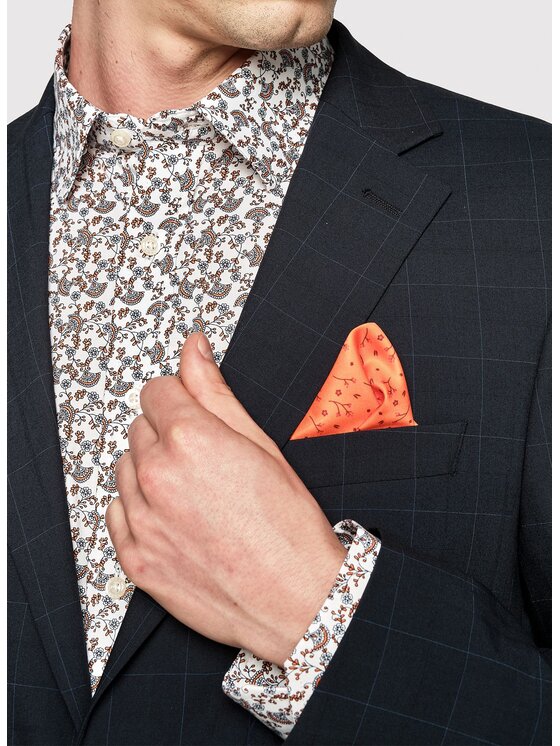 Pako Lorente Pako Lorente Marynarka P23SF-3G-003 Granatowy Slim Fit