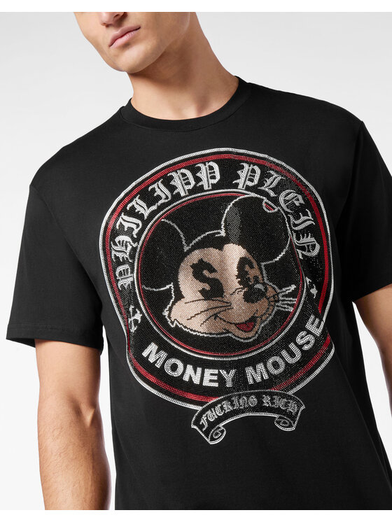PHILIPP PLEIN PHILIPP PLEIN T-Shirt 23505 Czarny Regular Fit