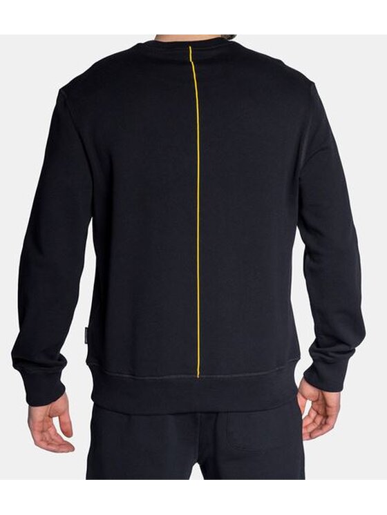 Armani Exchange Armani Exchange Mikina 3LZMAV ZJ3UZ 1200 Černá Regular Fit
