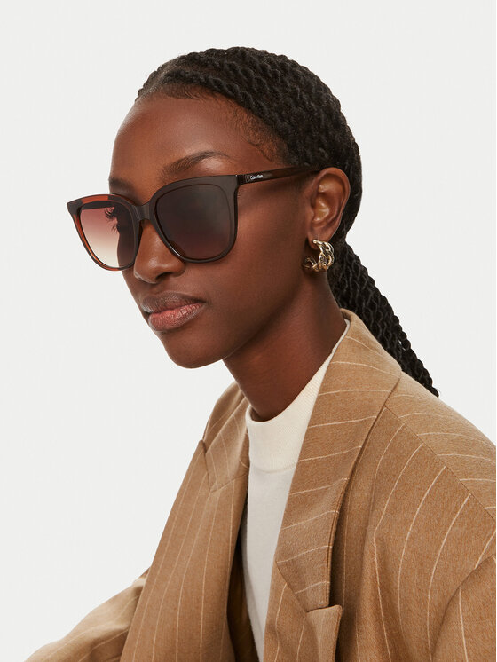 Calvin Klein Calvin Klein Päikeseprillid CK23506S Pruun