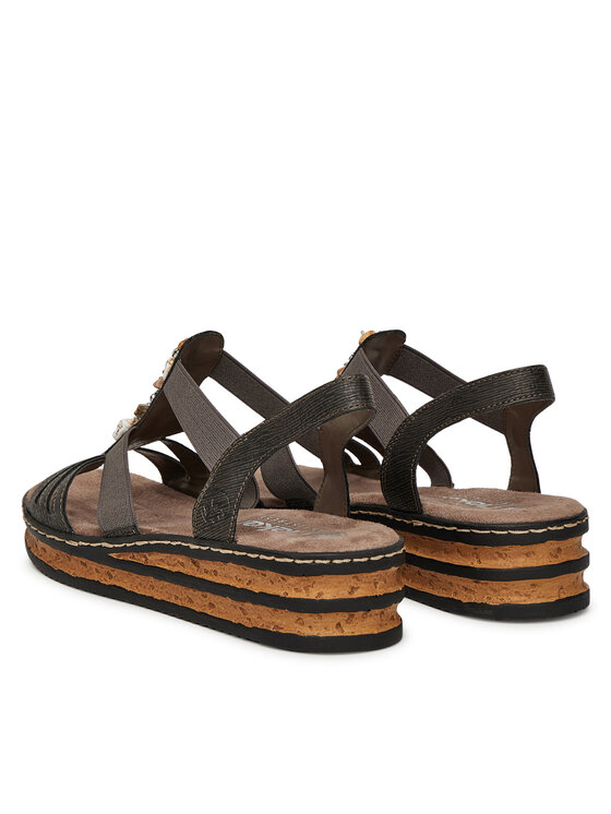 Rieker Rieker Sandali 62949-45 Siva