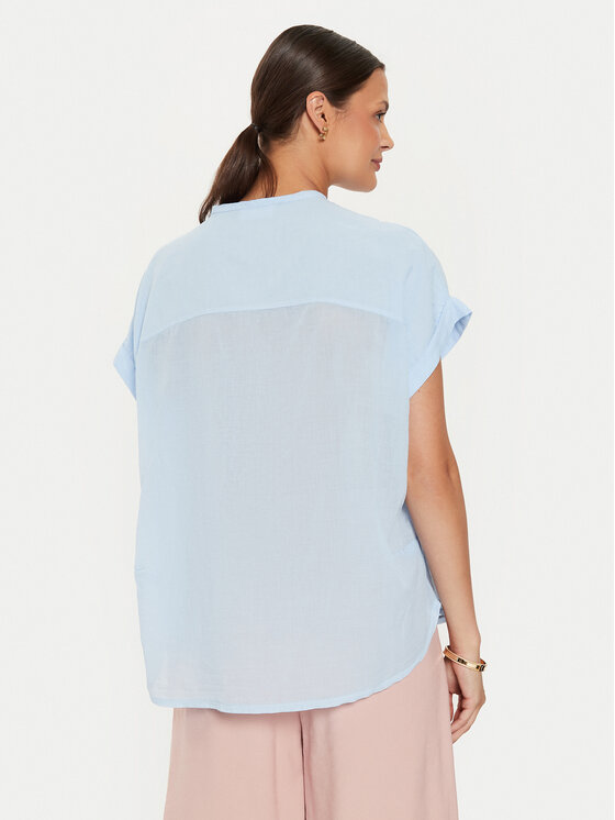 ViCOLO ViCOLO Bluză TB2815 Albastru Regular Fit