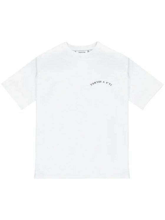T-Shirt, rozmiar L, Białe, Irongate Arch Its A Secret Tee White/Chrome