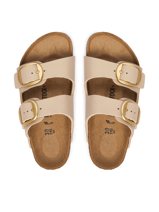 Birkenstock Birkenstock Natikači Arizona Big Buckle 1032518 Kremna
